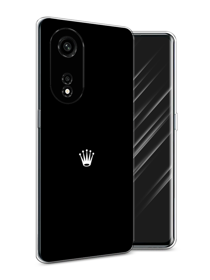 

Чехол Awog на Oppo A1 Pro "Белая корона на черном фоне", Черный, 2512250-7