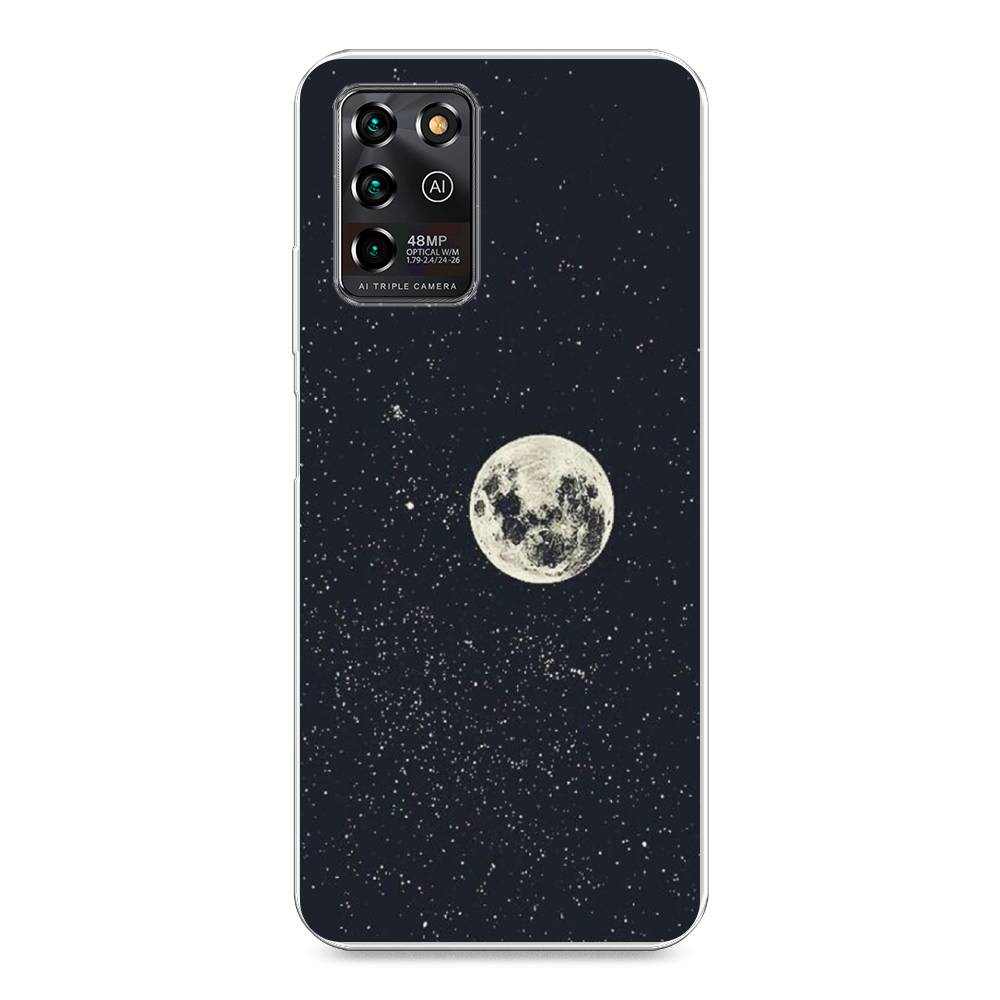 

Чехол для ZTE Blade V30 Vita "Полнолуние", Красный, 135050-2