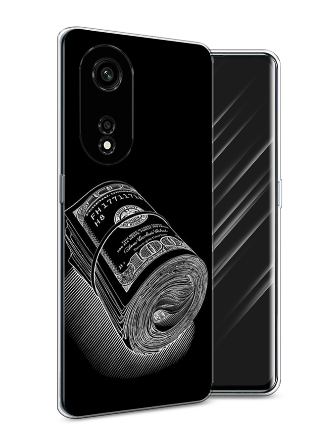 

Чехол Awog на Oppo A1 Pro "Кубышка денег", Черный;серебристый, 2512250-5