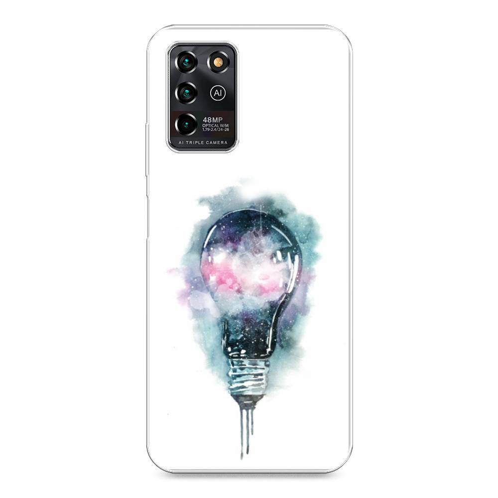 

Чехол для ZTE Blade V30 Vita "Волшебная лампа", Белый;серый, 135050-4