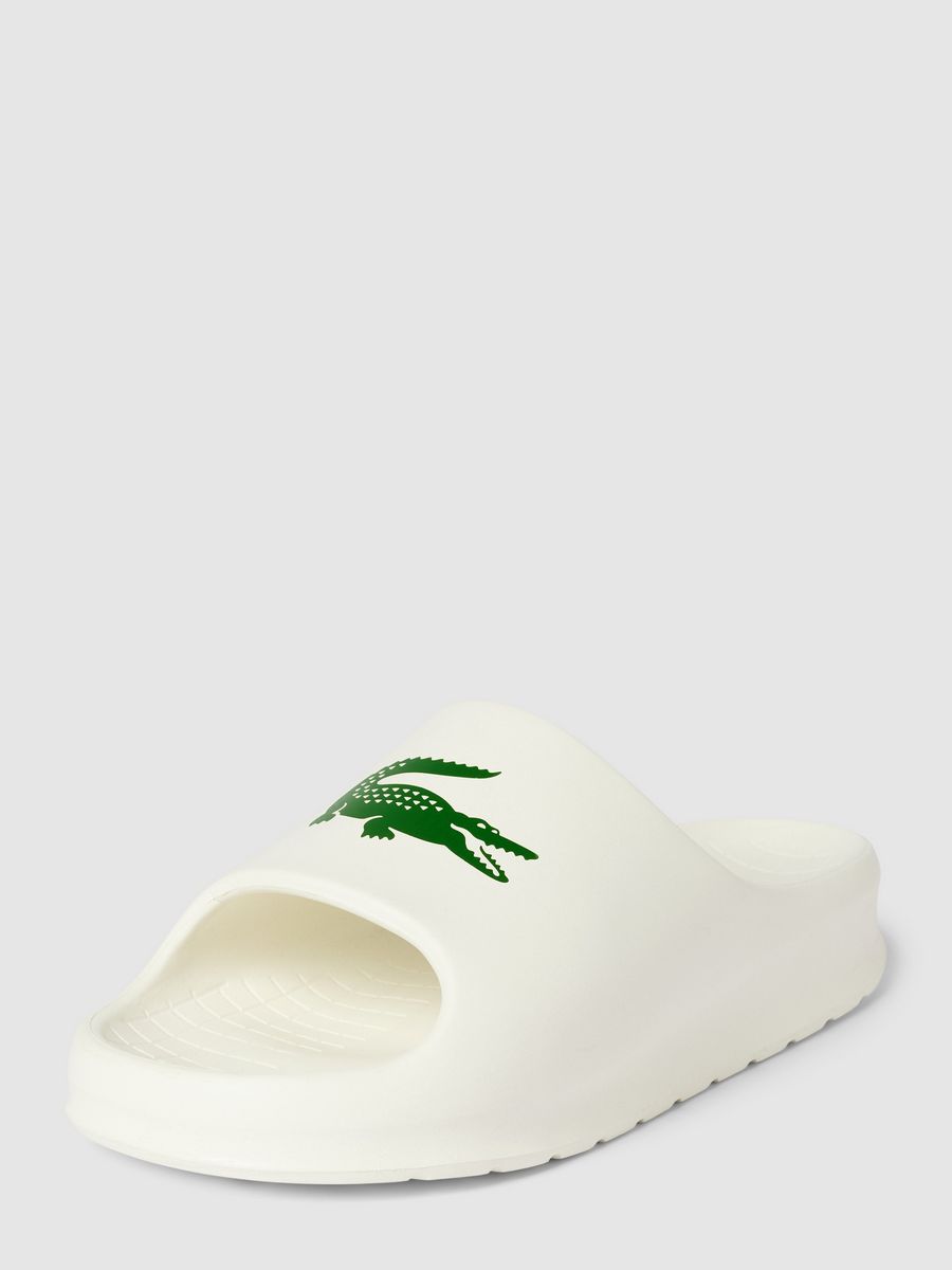 Сланцы мужские Lacoste 46CMA0032 белые 40.5 EU