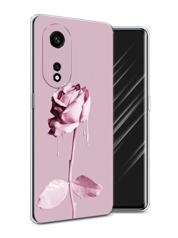 

Чехол Awog на Oppo A1 Pro "Роза в краске", Белый;розовый, 2512250-8