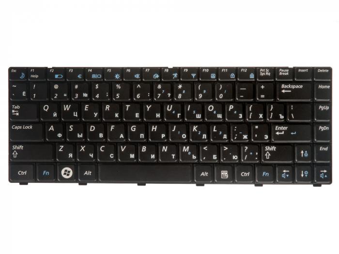 Клавиатура для ноутбука Samsung R518, R520, R522, (BA59-02486H) черная,Гор.Enter