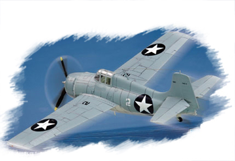 

Сборная модель HobbyBoss 1/72 Самолет F4F-4 “Wildcat” 80220