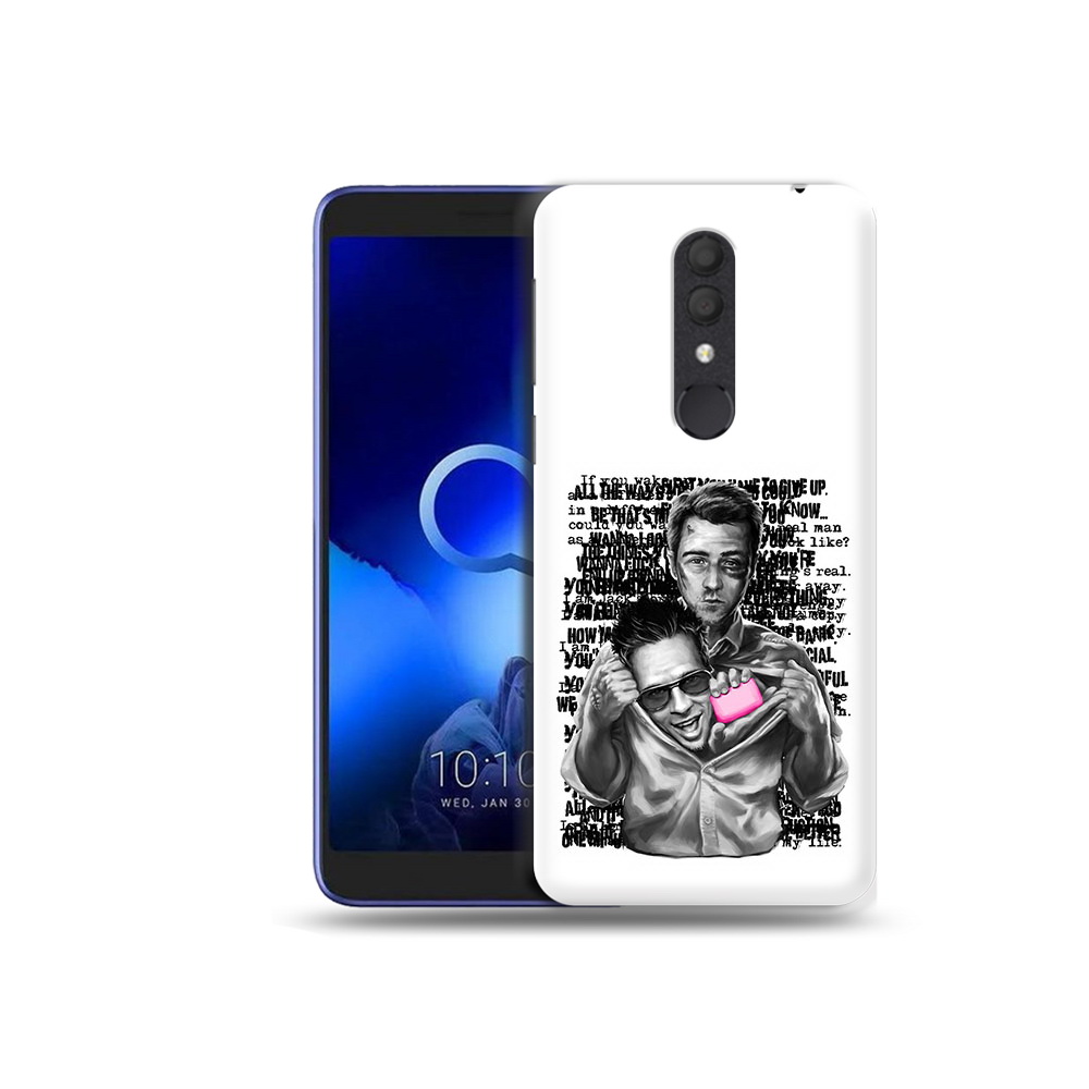 

Чехол MyPads Tocco для Alcatel 1X бойцовский клуб (PT133941.659.242), Прозрачный, Tocco