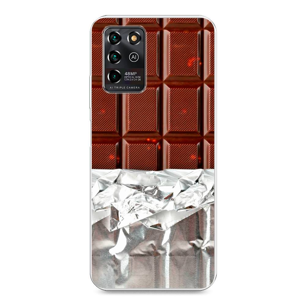 

Чехол для ZTE Blade V30 Vita "Шоколад в обертке", Коричневый, 135050-6