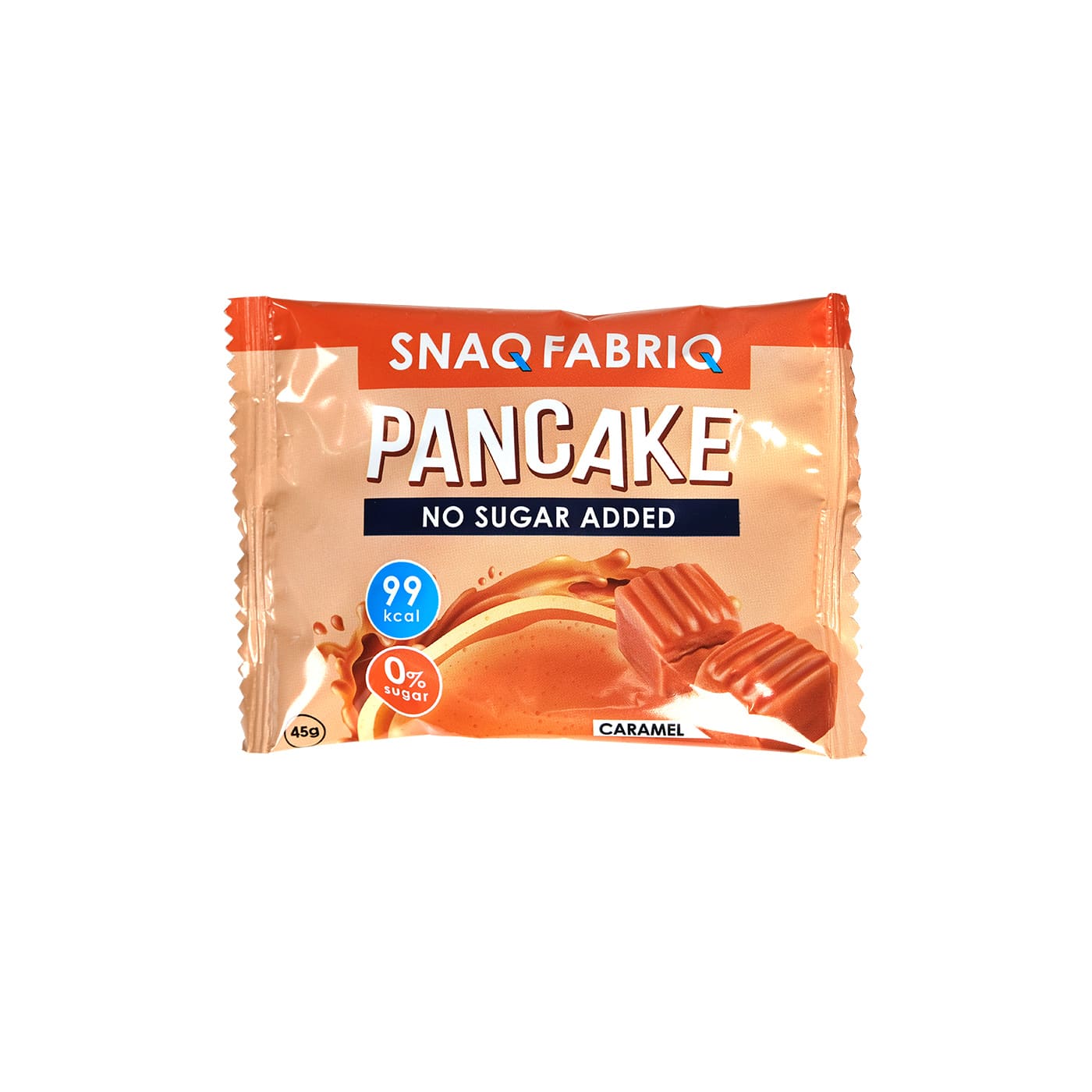 

Панкейк Snaq Fabriq с Начинкой Карамель, Без Сахара - 45 г