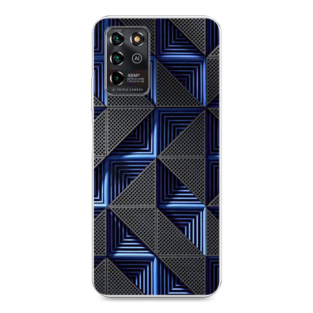 

Чехол для ZTE Blade V30 Vita "IBM", Серый;синий, 135050-3
