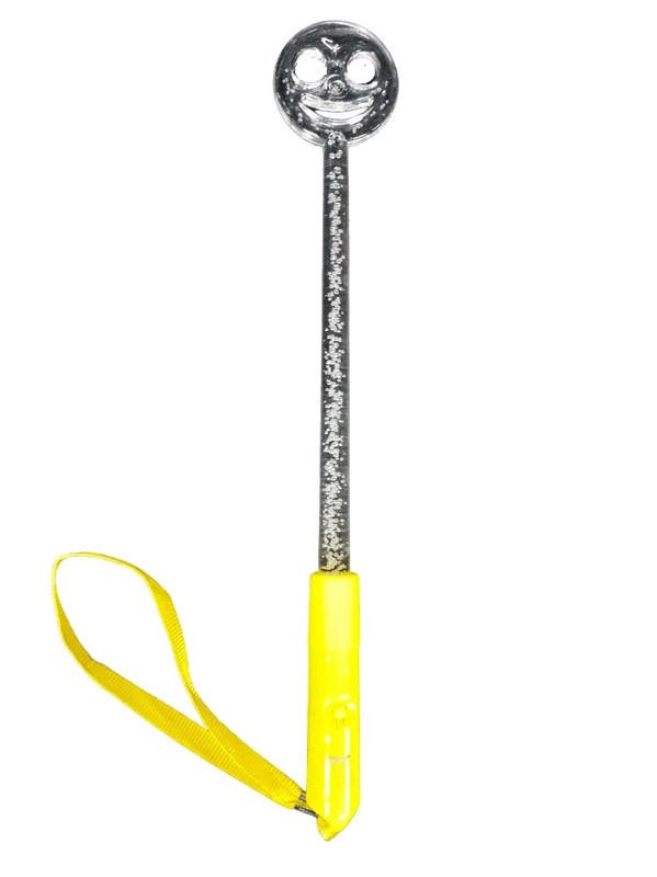 Палочка COSY Смайл пузырики светящаяся желтый ленточный амортизатор live pro latex resistance band nl lp8415 xl xl yl 02 желтый