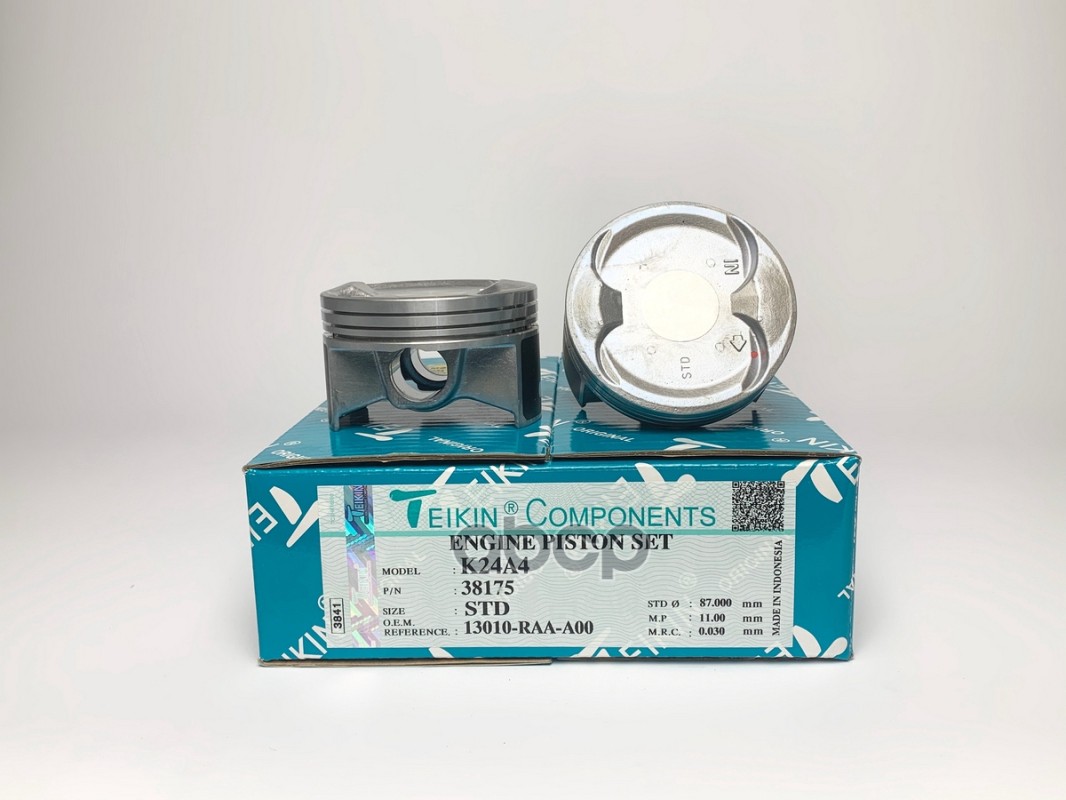 

Поршни TEIKIN 38175 STD Honda Edix; Stepwgn; Cr-V; Accord; Odyssey K24a 05-