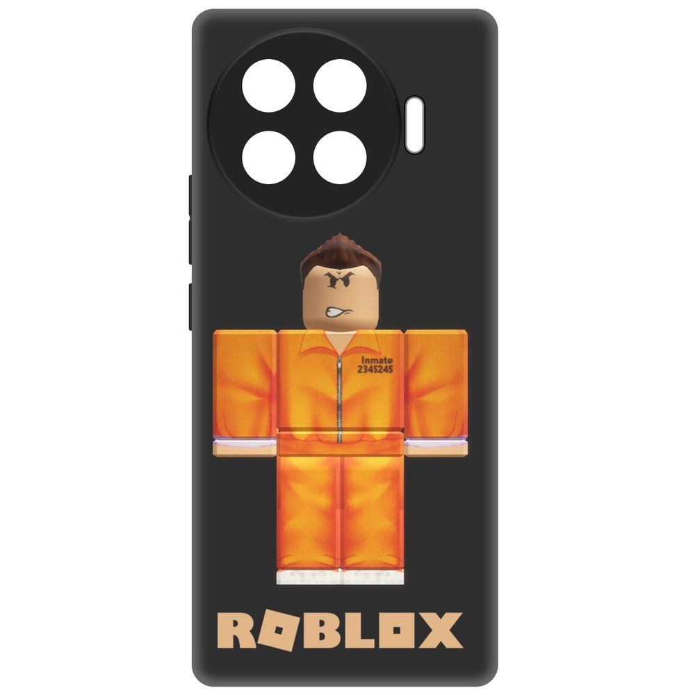 

Чехол-накладка Krutoff Soft Case Roblox-Заключенный для TECNO Spark 20 Pro+ черный