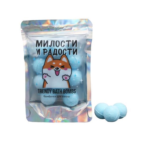 Купить Бомбочки для ванной «Милости и радости», 10 шт по 10 гр. 5350943, Beauty Fox