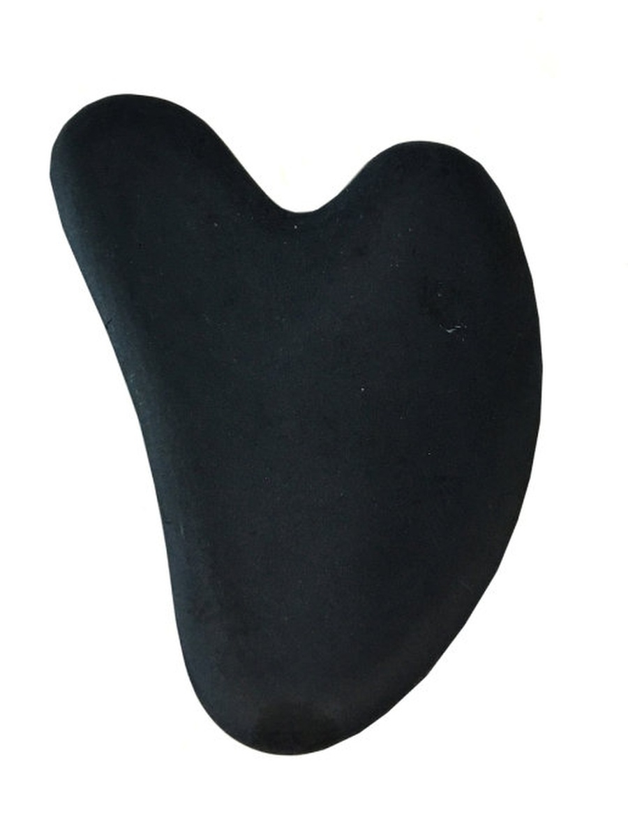 Гуаша OptoWeek сердце стекло матовое + мешочек 9х12 мешковина черный
