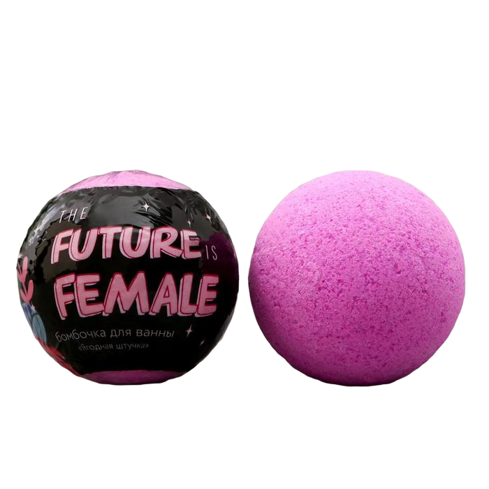 

Бурлящий шар в термоэтикетке The FUTURE is FEMALE, 130 г, с ягодным ароматом 5108446