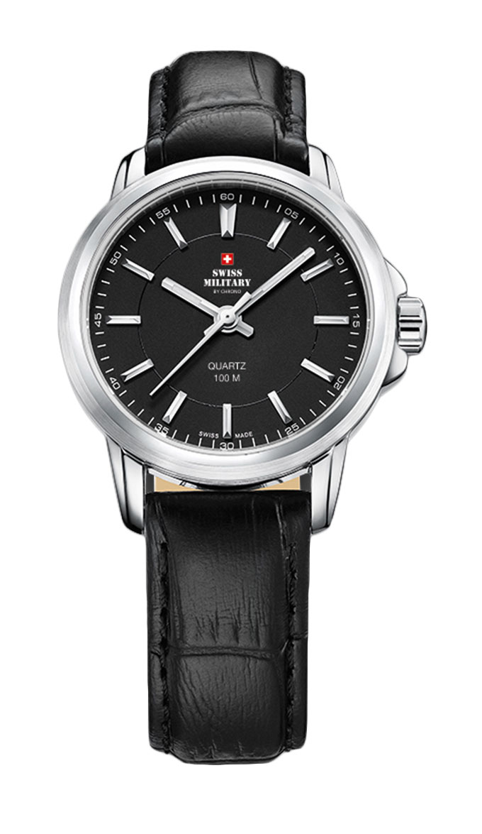 Наручные часы женские Swiss Military by Chrono SM34040.05 черные
