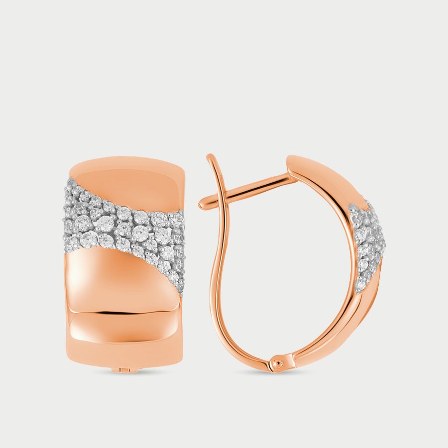

Серьги из золота с фианитом GOLD CENTER 900432-1102, 900432-1102