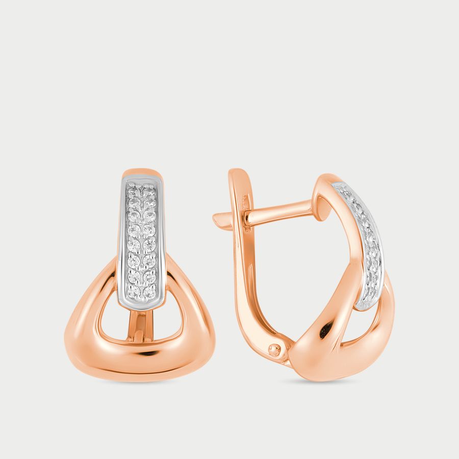 

Серьги из золота с фианитом GOLD CENTER с4693, с4693