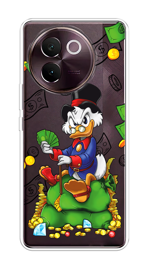 

Чехол на Vivo V30e "Scrooge Richness", Черный;синий;зеленый, 2610550-1