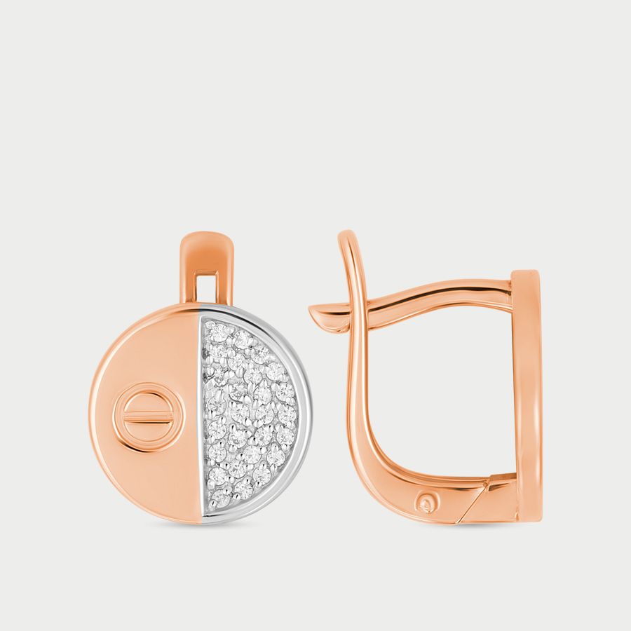 

Серьги из золота с фианитом GOLD CENTER с4687, с4687