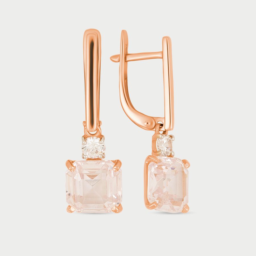 

Серьги из золота с фианитом GOLD CENTER 21804530, 21804530