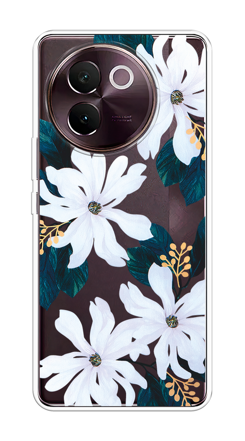 

Чехол на Vivo V30e "Delilah Flower", Зеленый;белый, 2610550-1