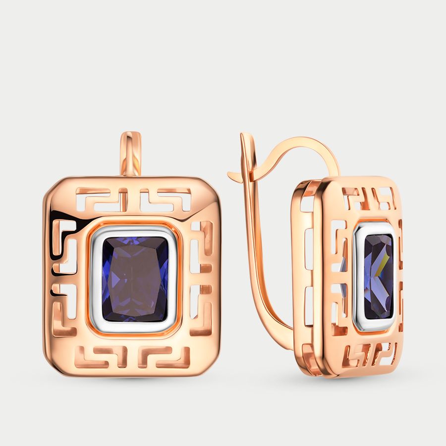 

Серьги из золота с фианитом GOLD CENTER 20573С3, 20573С3