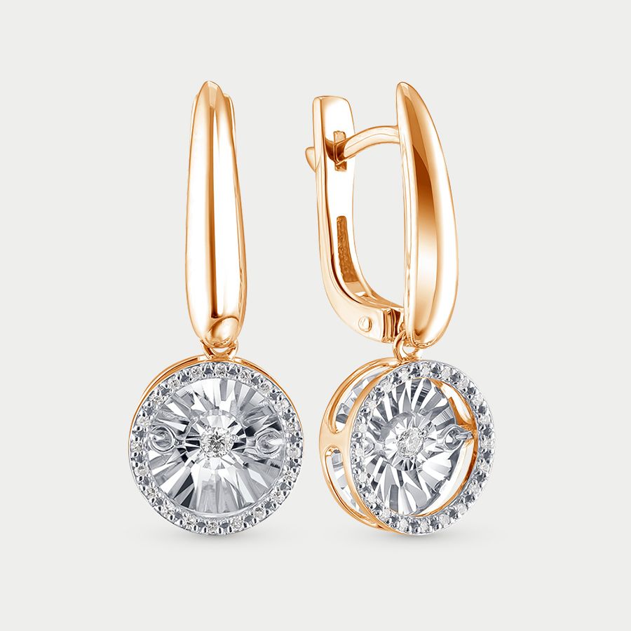 

Серьги из золота с бриллиантом GOLD CENTER 02-14-5478*, 02-14-5478*