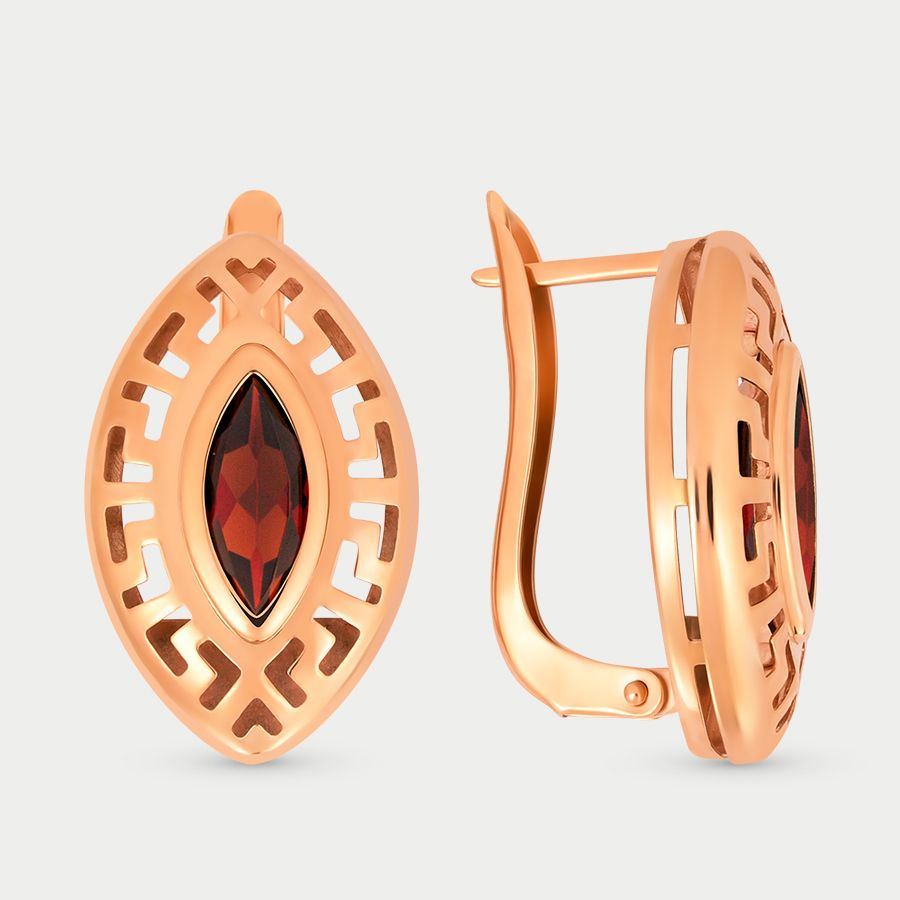 

Серьги из золота с гранатом GOLD CENTER ACDK-025_grst-001, ACDK-025_grst-001
