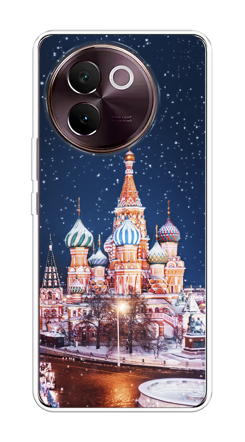 

Чехол на Vivo V30e "Москва 1", Коричневый;синий;белый, 2610550-1