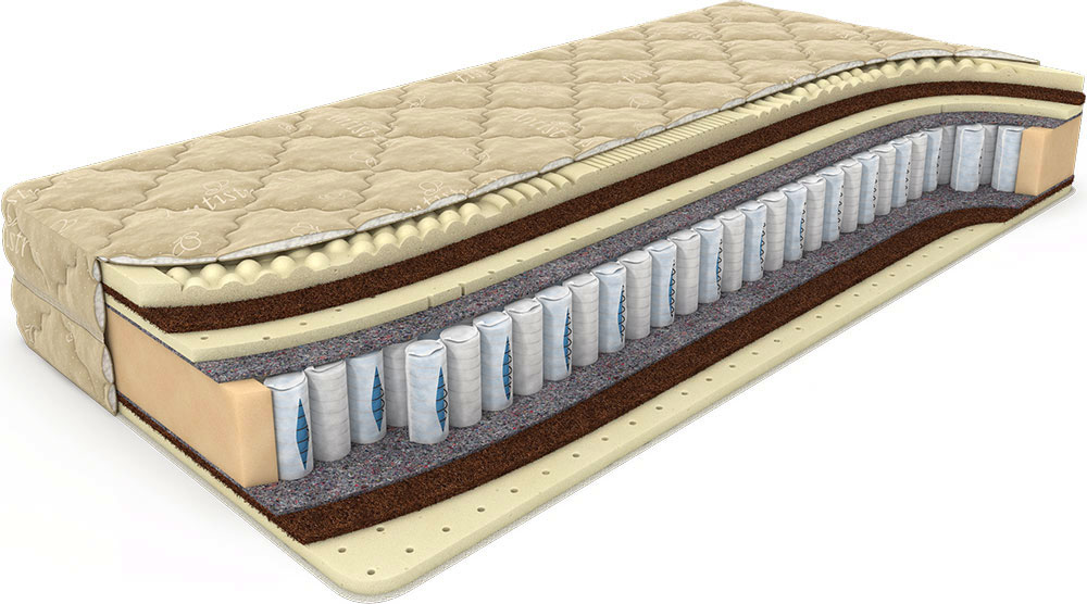 

Матрас Дримлайн Dream Massage DS 75х200х24, Белый, Dream Massage DS