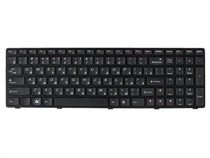 

Клавиатура для ноутбука Lenovo Z560, Z565, G570, G575, G770 Гор.Enter