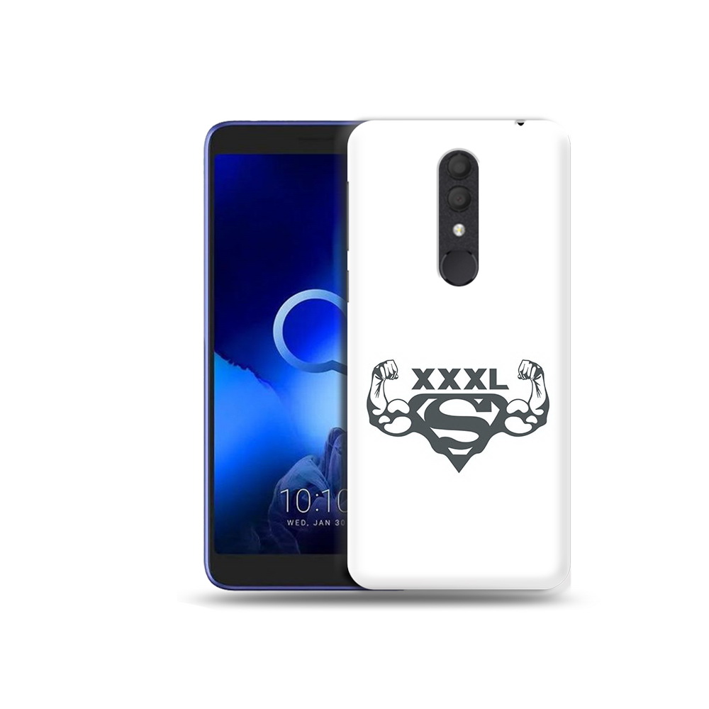

Чехол MyPads Tocco для Alcatel 1X бодибилдинг супермен (PT133941.659.237), Прозрачный, Tocco