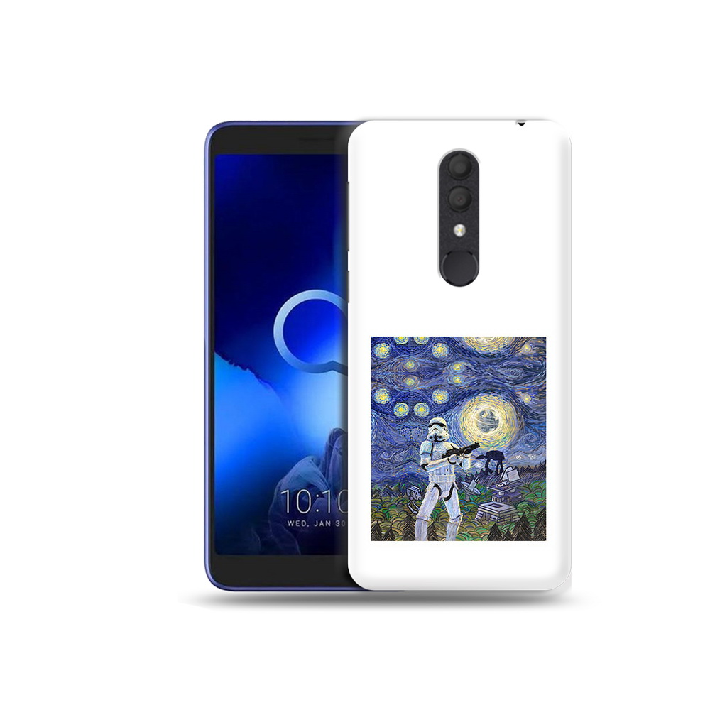 

Чехол MyPads Tocco для Alcatel 1X star wars звездная ночь (PT133941.659.23), Прозрачный, Tocco