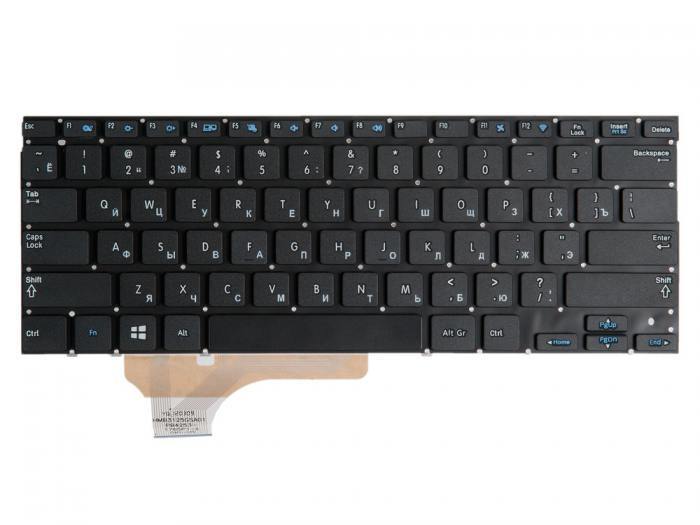 

Клавиатура для ноутбука Samsung NP530U3B, NP530U3C, NP535U3C