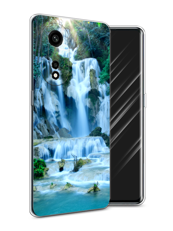 

Чехол Awog на Oppo A1 Pro "Водопад 8", Голубой;зеленый, 2512250-4