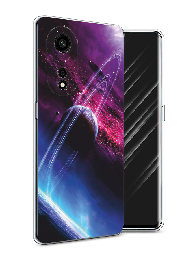 

Чехол Awog на Oppo A1 Pro "Космос 17", Черный;фиолетовый, 2512250-4