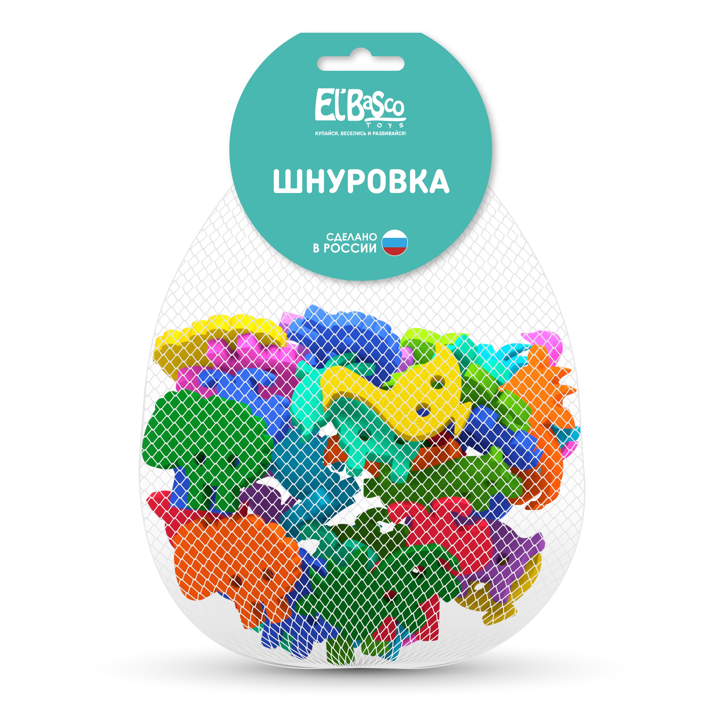 Шнуровка-россыпь ElBascoToys Ферма 01-003