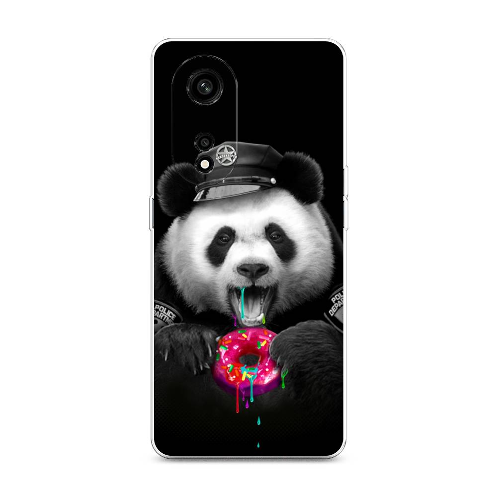 

Чехол Awog на Oppo A1 Pro "Панда police", Черный;белый;розовый, 2512250-2