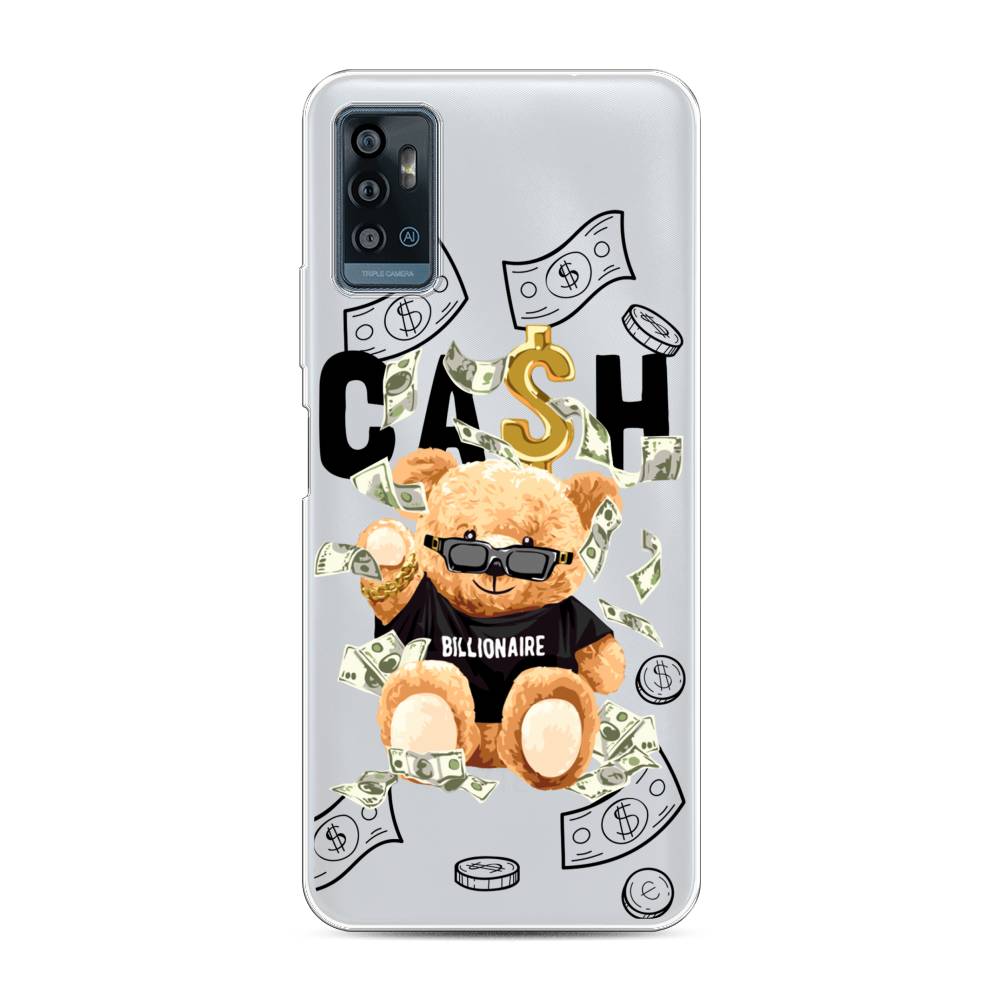 

Чехол на ZTE Blade A71 "Big cash", Черный;серый;бежевый, 134450-6