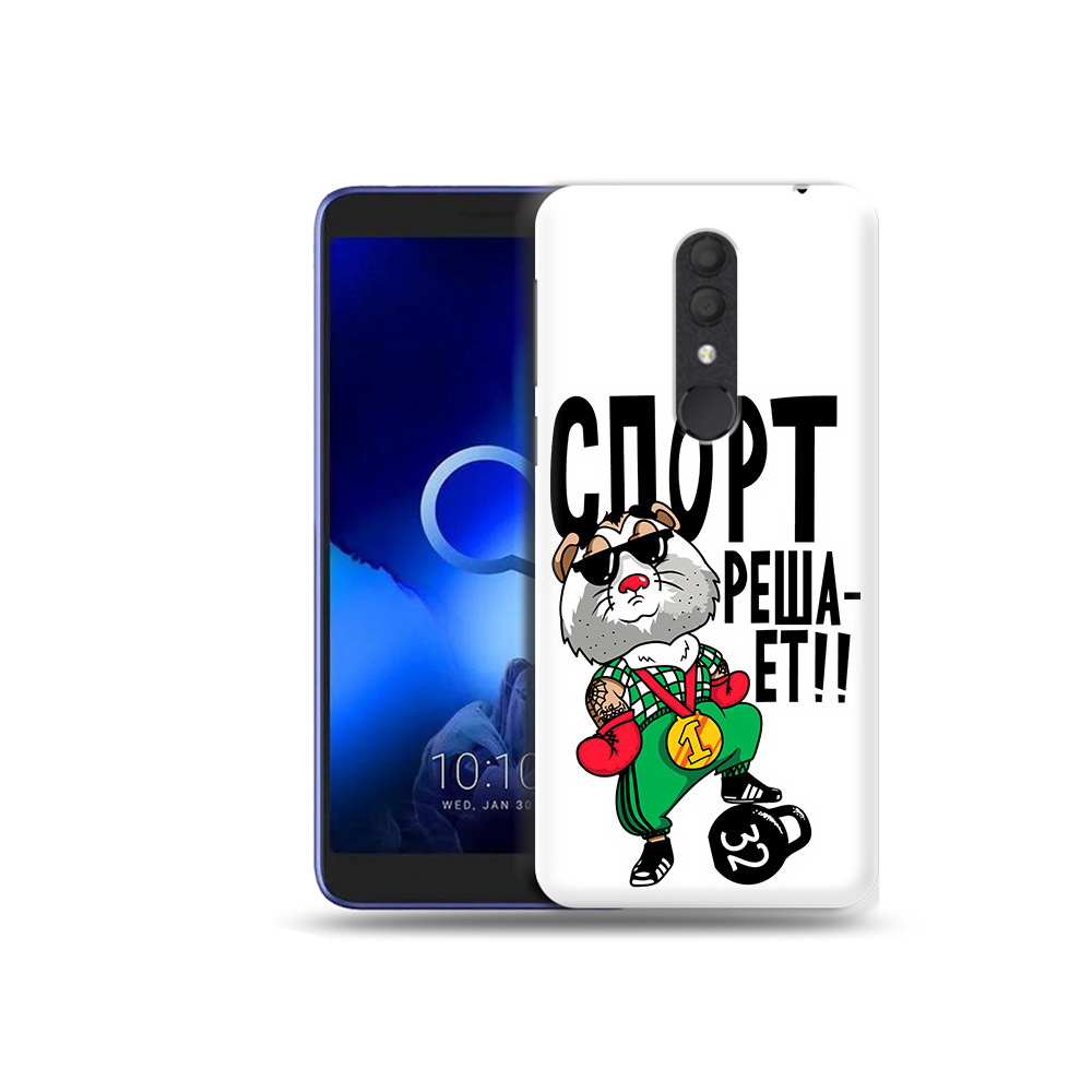 

Чехол MyPads Tocco для Alcatel 1X Спорт решает (PT133941.659.161), Прозрачный, Tocco
