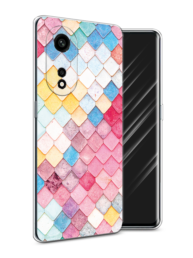

Чехол Awog на Oppo A1 Pro "Нежные ромбики", Красный, 2512250-4