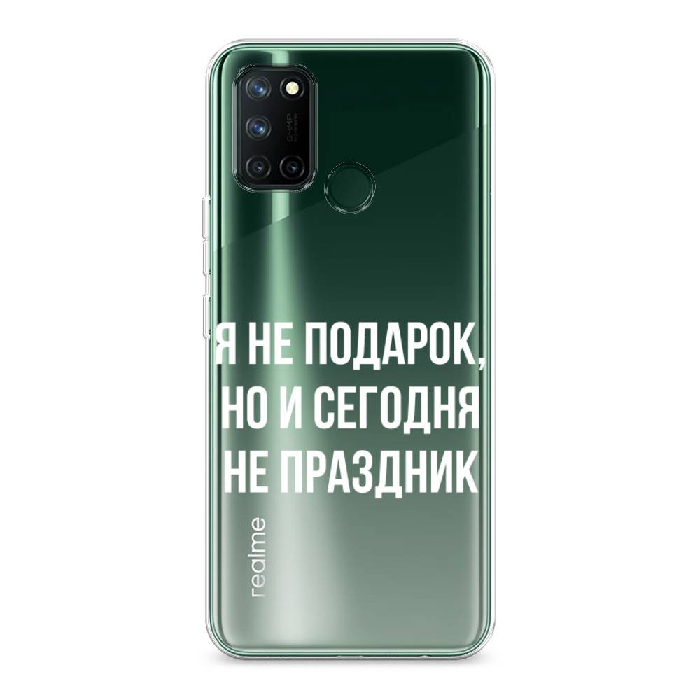 

Чехол Awog на Realme 7i "Я не подарок", Разноцветный, 253950-6