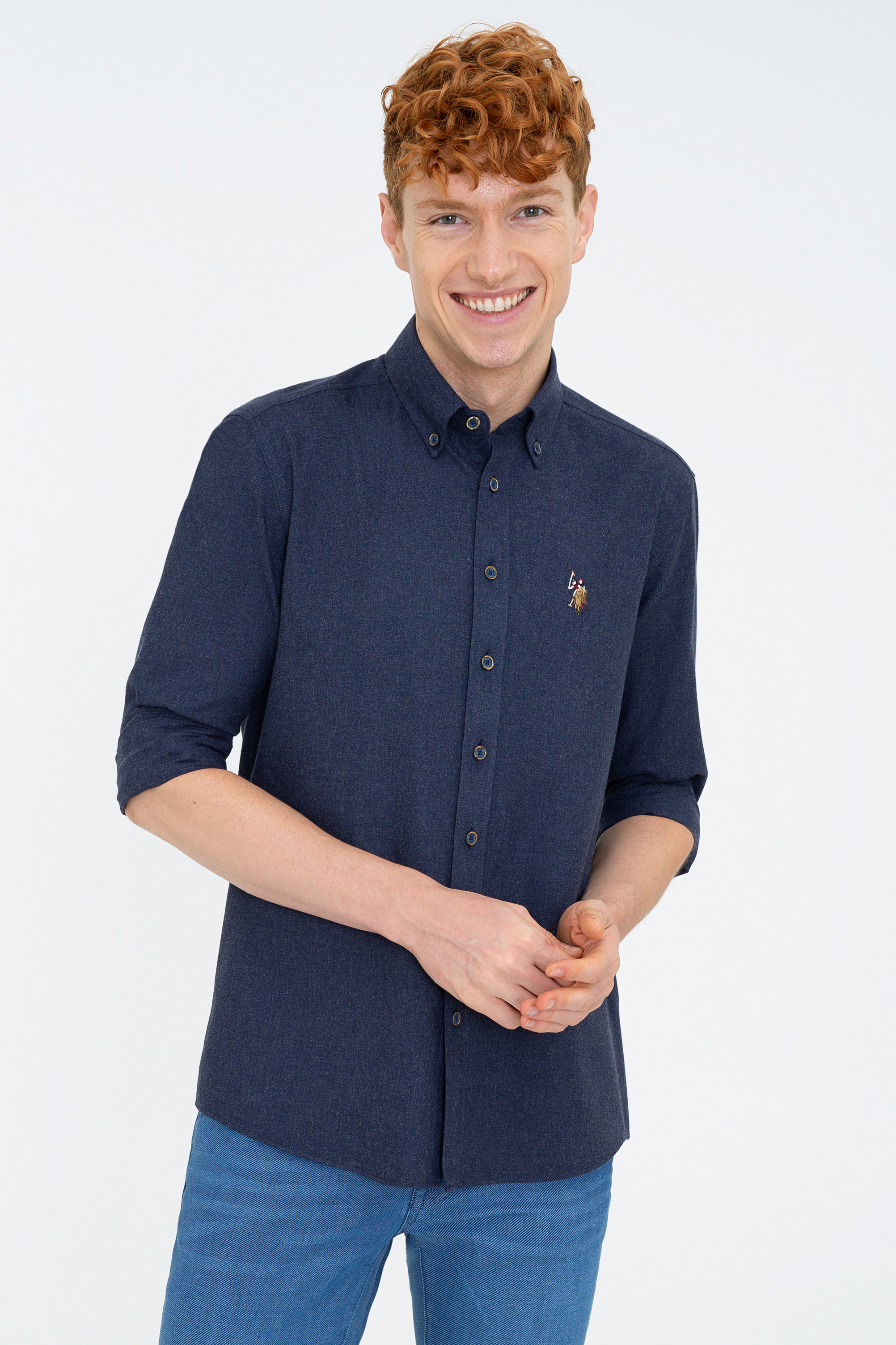

Рубашка мужская U.S. POLO Assn. G081SZ0040R-AKIS021K синяя M, Синий, G081SZ0040R-AKIS021K