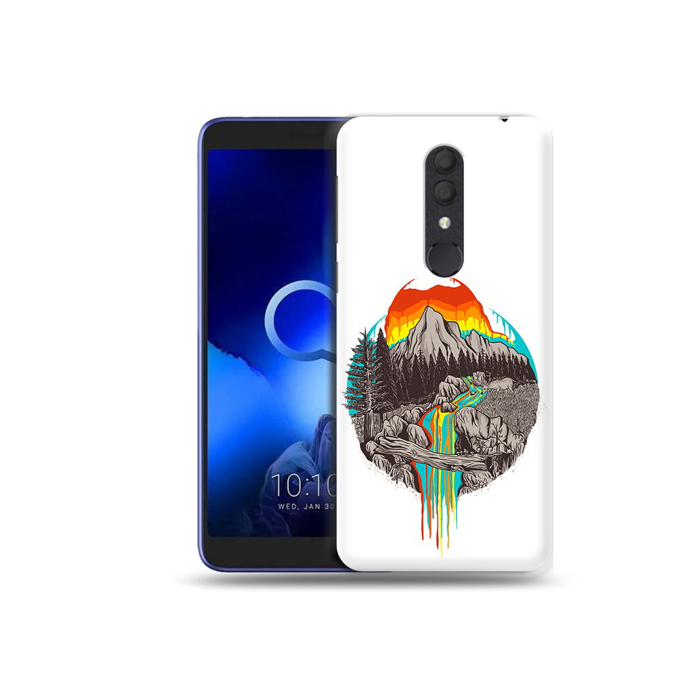 

Чехол MyPads Tocco для Alcatel 1X Радужный водопад (PT133941.659.144), Прозрачный, Tocco