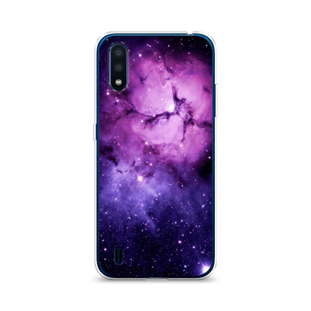 

Чехол Awog на Samsung Galaxy M01 / Самсунг M01 "Космос 18", Фиолетовый, 2101150-4
