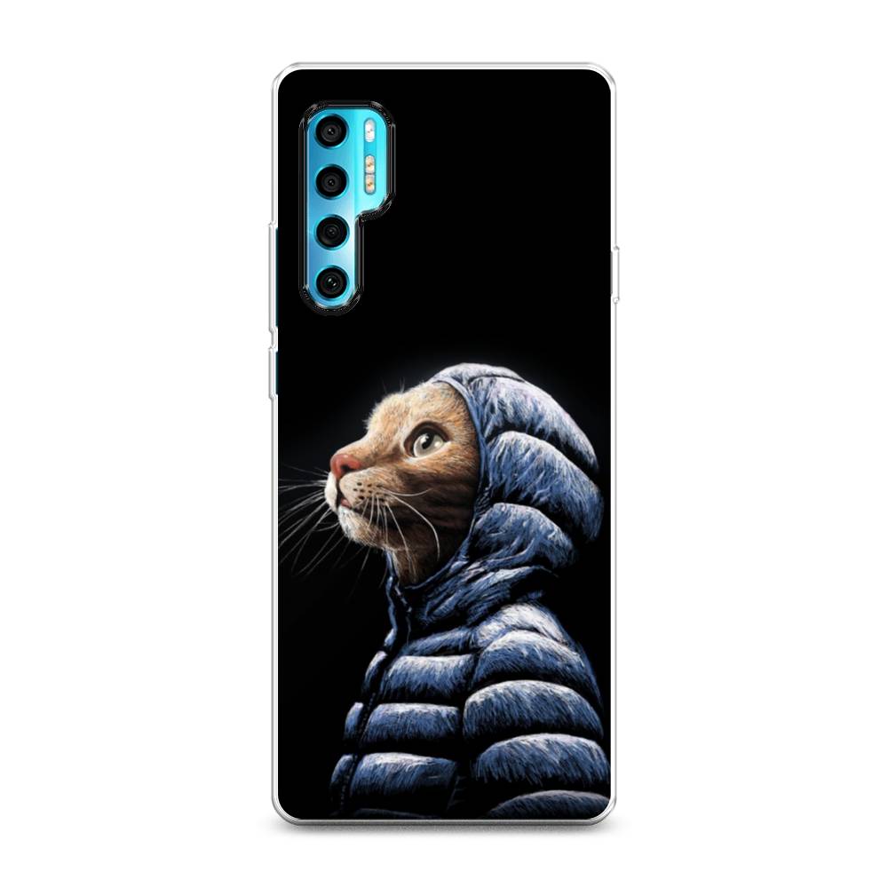

Чехол Awog на TCL 20 Pro 5G "Кот в капюшоне", Разноцветный, 290850-2