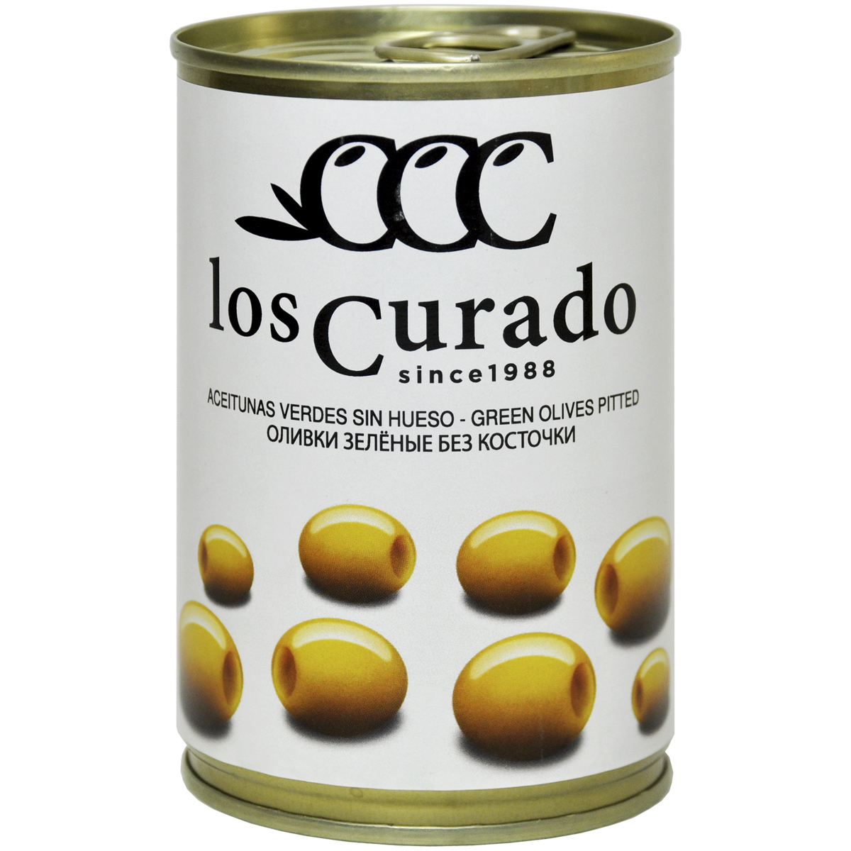 

Оливки зеленые без косточки Los Curado 300 г