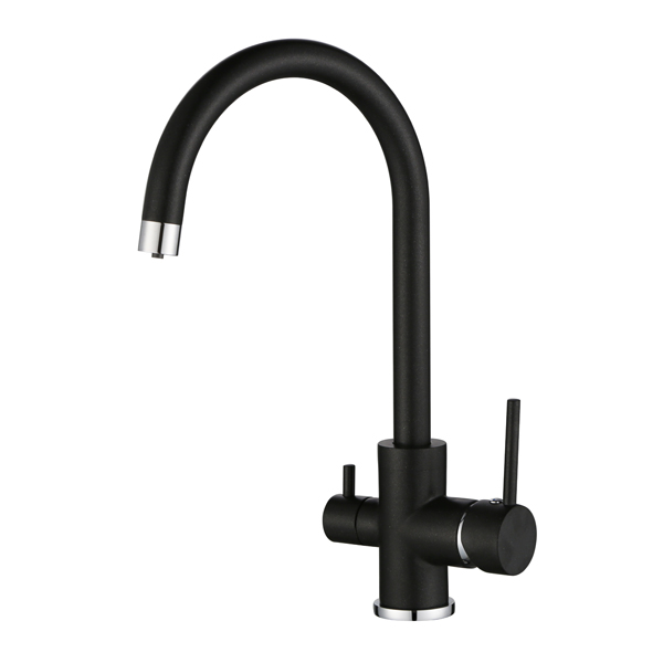 

Смеситель для кухни AquaSanita Sabiaduo 2963 601 black metallic, Sabiaduo 2963