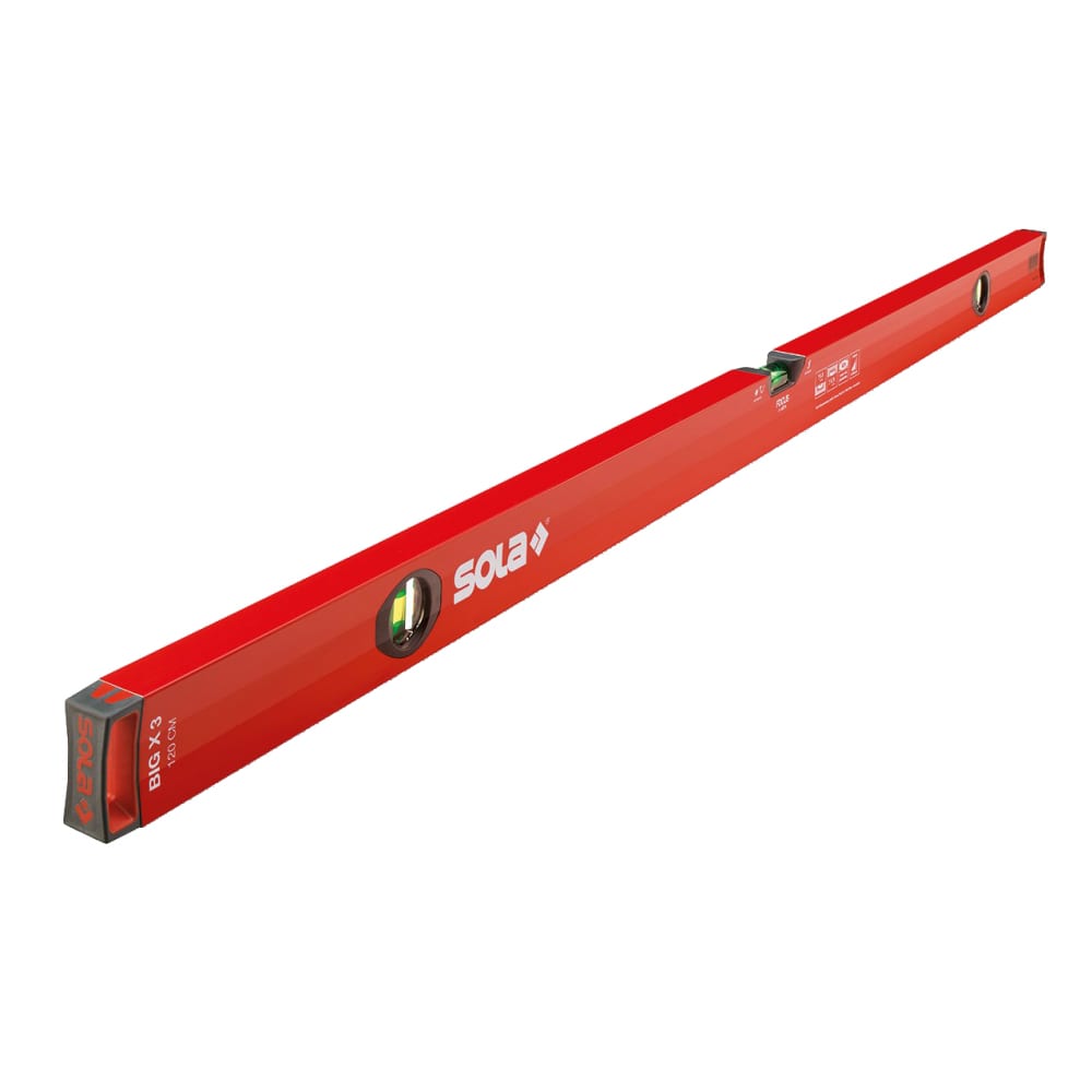 

SOLA Уровень BigX 3 180, L=180 см, 3 глазка 01373601