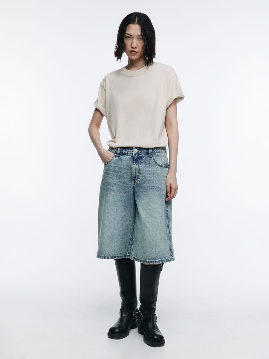 

Футболка женская Befree 2411120008-3 бежевая S, Бежевый, 2411120008-3